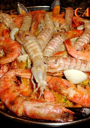 Una foto de La paella del domingo
