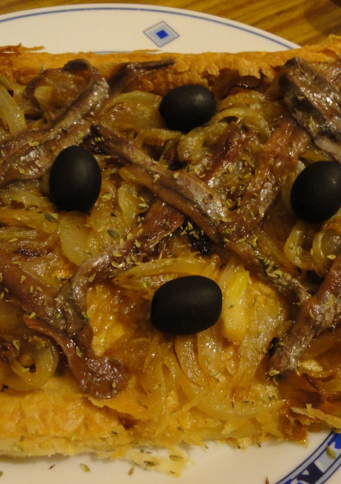 Una foto de Hojaldre napolitano de anchoas