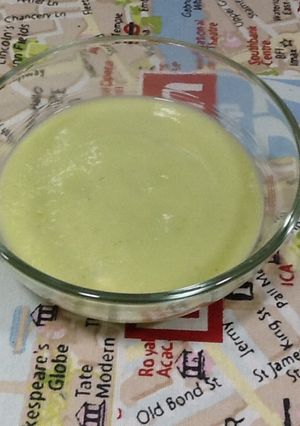 Una foto de Crema de calabacín de la iaia