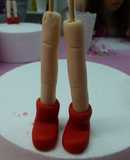 Muñeca de fondant, las piernas y botas