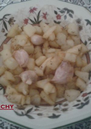 Una foto de Patatas aromatizadas al romero