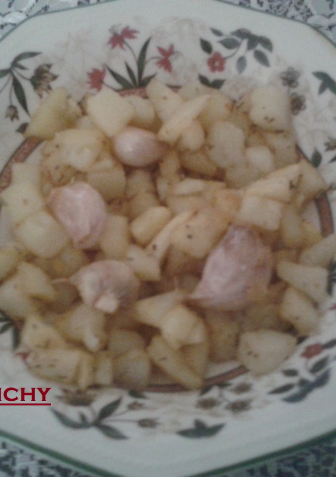 Una foto de Patatas aromatizadas al romero