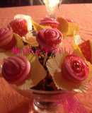 Minicupcake bouquet