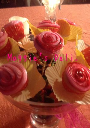 Una foto de Minicupcake bouquet