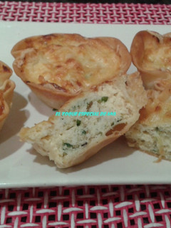 Una foto de Tartaletas con bacalao