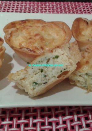 Una foto de Tartaletas con bacalao