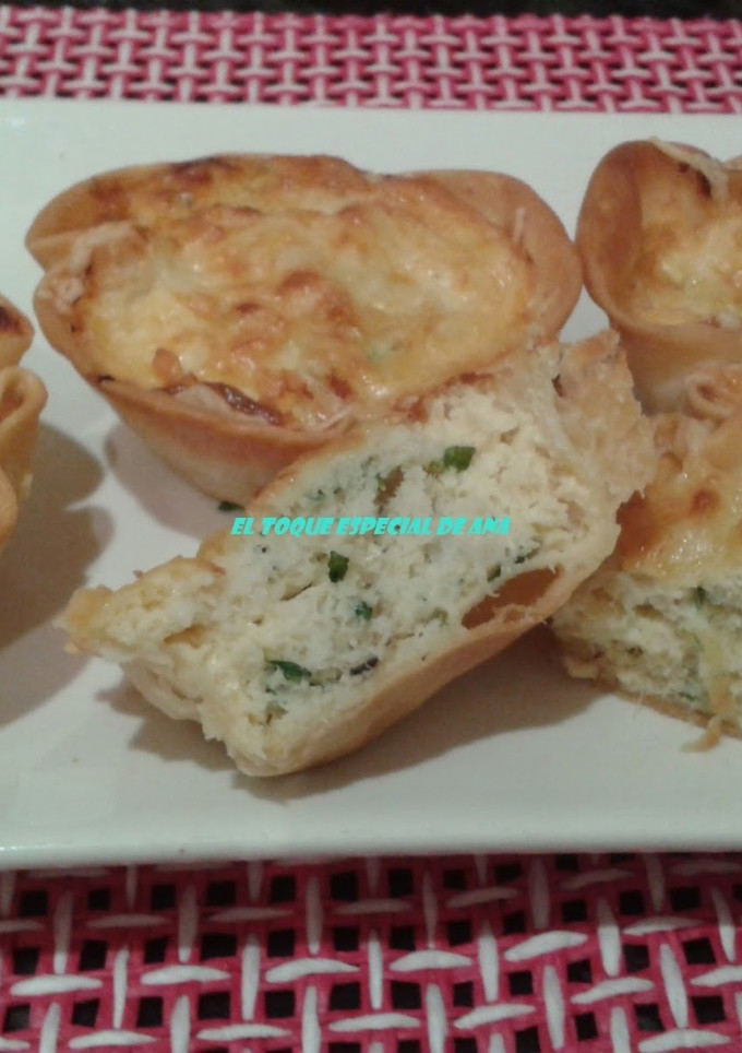 Una foto de Tartaletas con bacalao