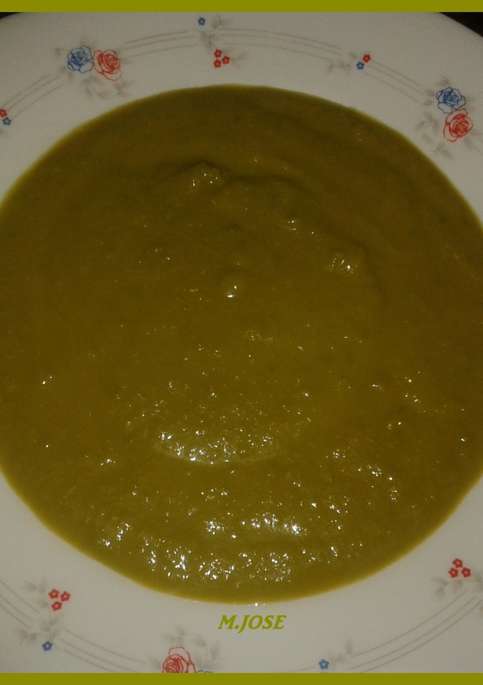 Una foto de Puré vegetal