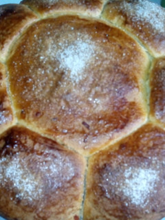 Una foto de flor de Brioche y nocilla