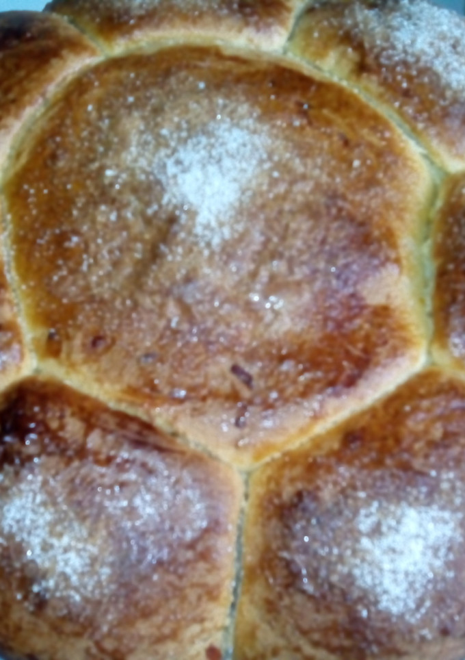 Una foto de flor de Brioche y nocilla