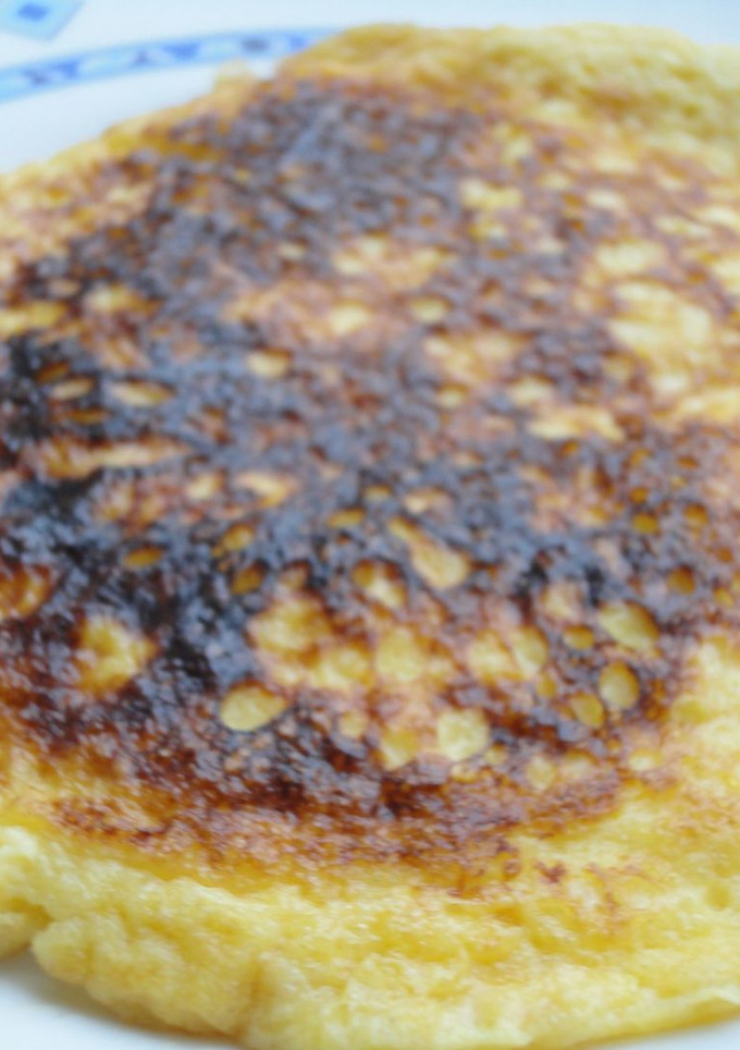 Una foto de Bechamelomelette o tortilla de bechamel