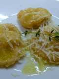 Tortellini de patata al brandi