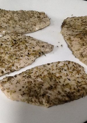 Una foto de Filetes de lomo a las hierbas provenzales