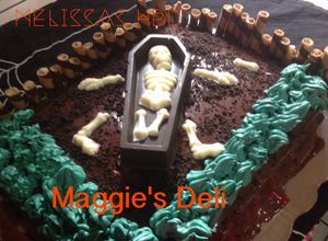 Una foto de Pastel de Halloween