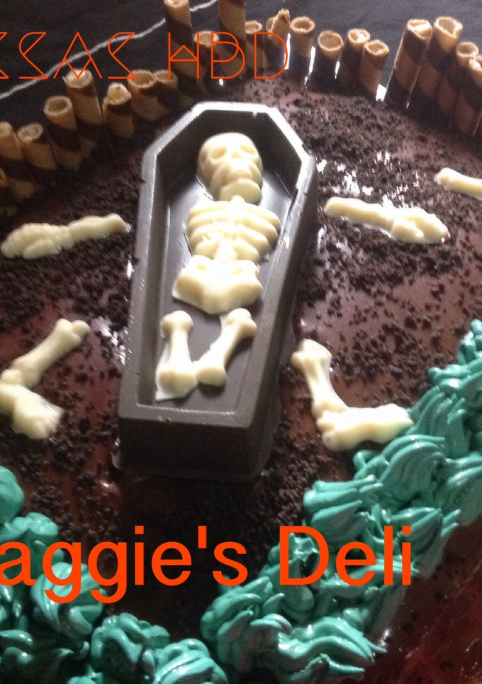 Una foto de Pastel de Halloween