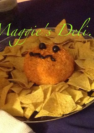 Una foto de Bola de queso halloween