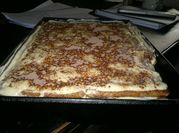 Una foto de tiramisu con mascarpone y huevo