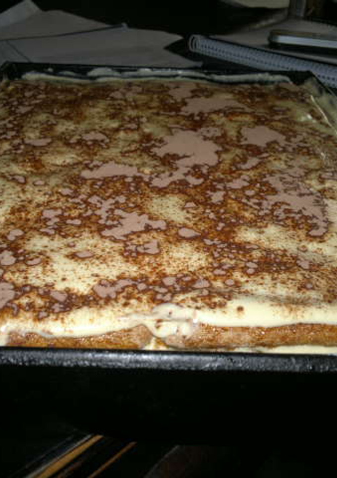 Una foto de Tiramisú fácil con vainillas