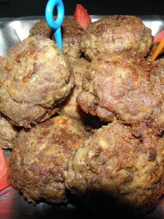 Una foto de Albondigas fritas