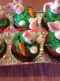 Cupcakes de zanahoria decorados