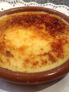 Una foto de Crema catalana quemada casera