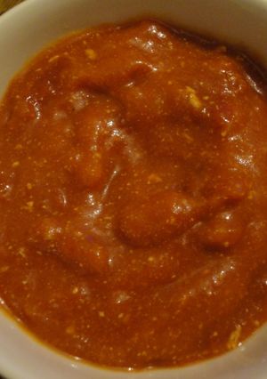 Una foto de Salsa de tomate a la parmesana