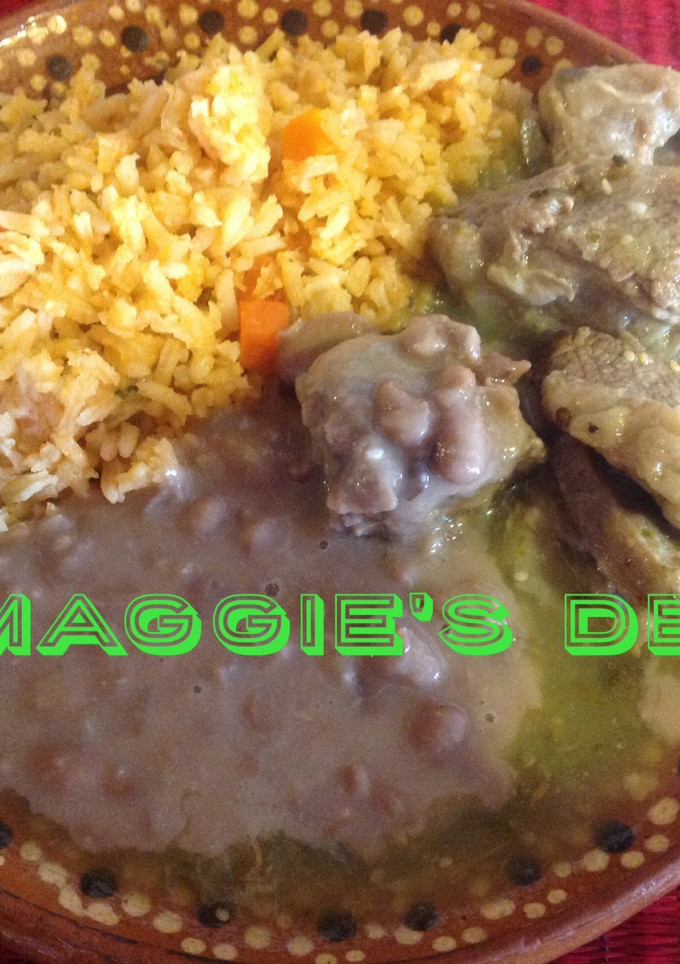 Una foto de Costillas en salsa verde