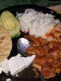 Chicharrón en salsa