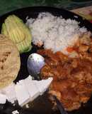 Chicharrón en salsa