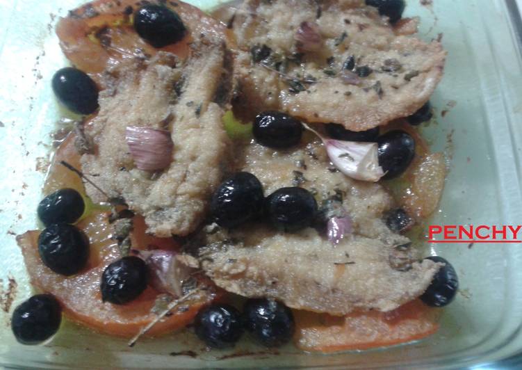 Cazuelita de sardinas meditérranea