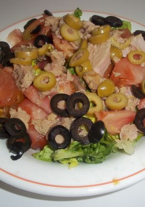 Una foto de Ensalada anillos