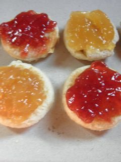Una foto de Mermeladas dietética de durazno y frutilla (dos recetas)