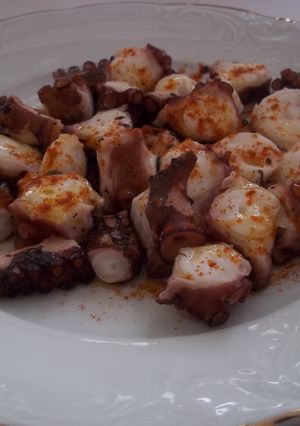 Una foto de Pulpo a la cerveza