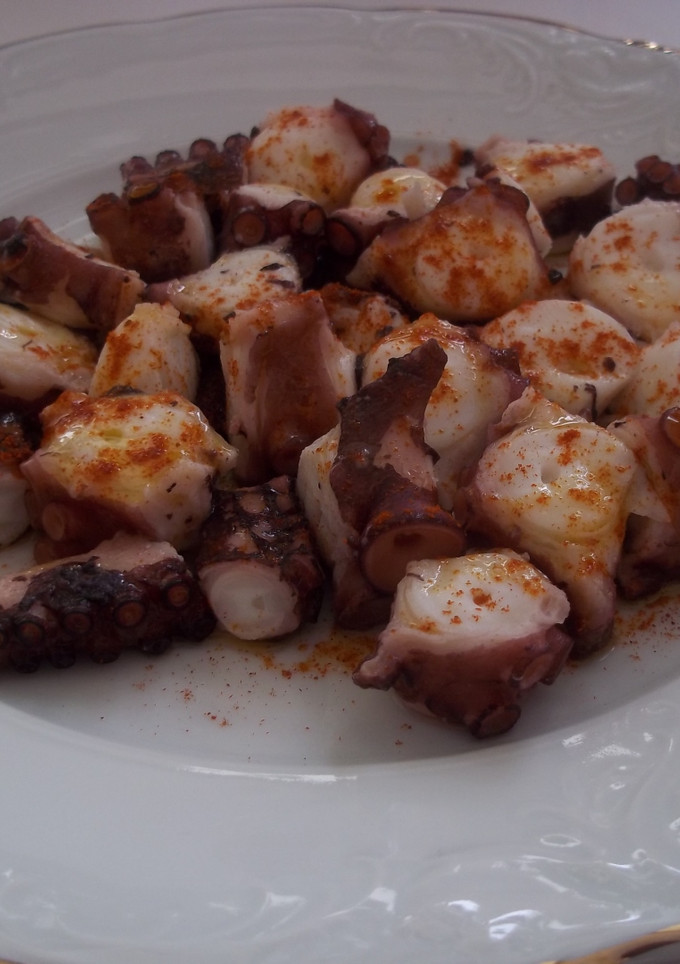 Una foto de Pulpo a la cerveza