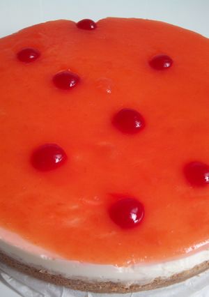 Una foto de Tarta de nata y yogur