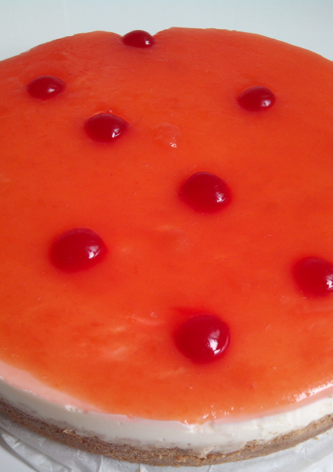 Una foto de Tarta de nata y yogur