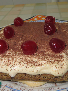 Una foto de Tiramisu de mascarpone