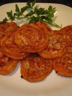 Una foto de Caracolas saladas sobrasada