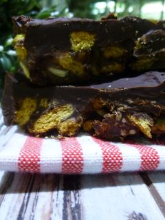 Una foto de Postre de chocolate para diabéticos