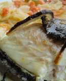 Sargo al horno con verduras