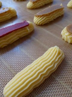 Una foto de Craquelin para choux y éclairs