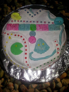 Una foto de Pastel de fondant
