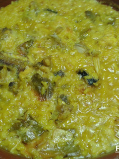 Una foto de Arroz caldoso de Rape