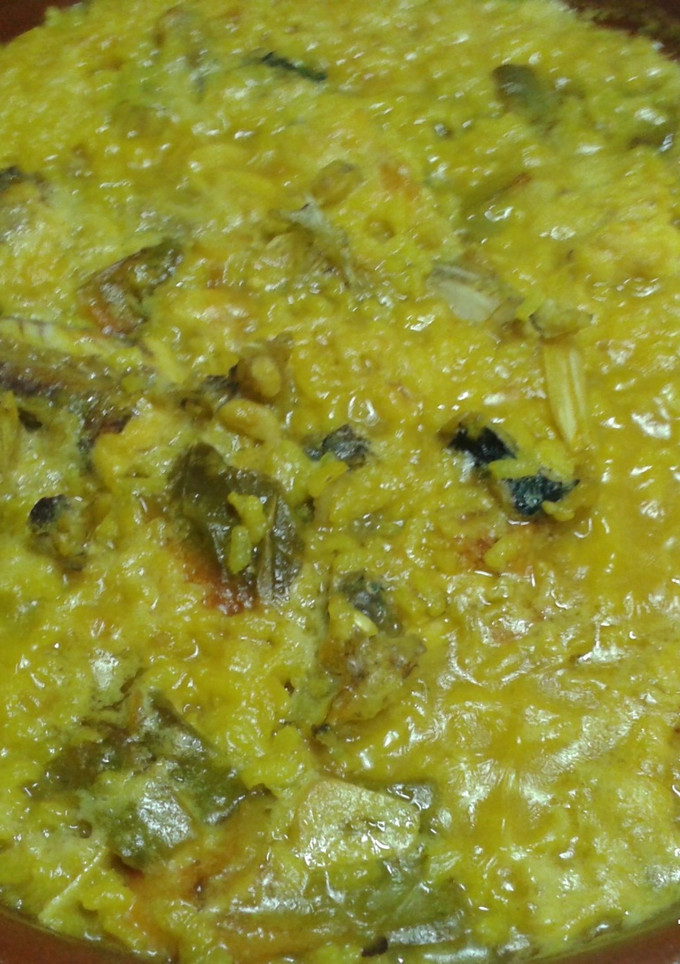 Una foto de Arroz caldoso de Rape