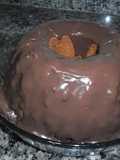 Bizcocho de zanahoria bañado de brigadeiro