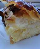 Galaktoboureko o tarta griega de leche