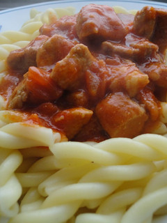 Una foto de Abbraci con ragú de cerdo
