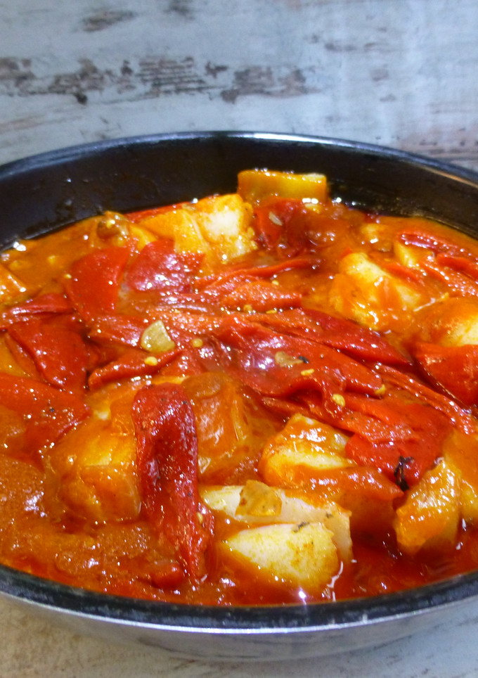 Una foto de Bacalao al estilo Menchu