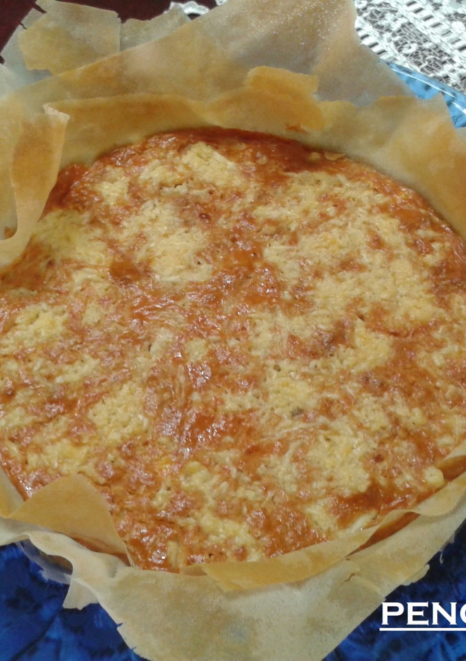 Una foto de Milhojas de brick con queso Cheddar Vintage Somerset