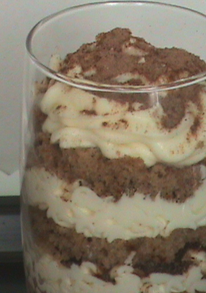 Una foto de Vasito de tiramisú